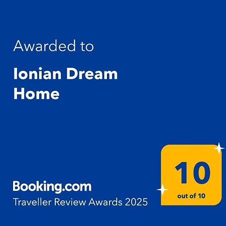 Ionian Dream Home Vráchos Eksteriør bilde